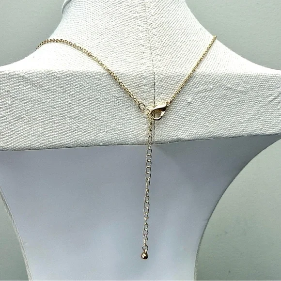 Olive Leaf Branch Necklace and Earring Set - Picture 6 of 7